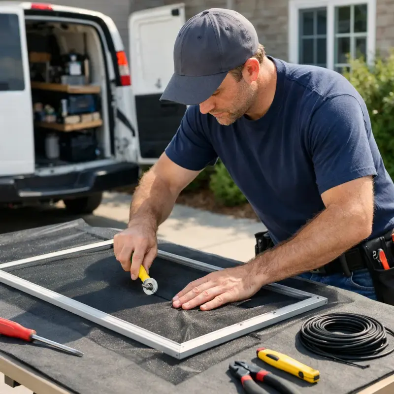 Window Screen Repair Mooresboro